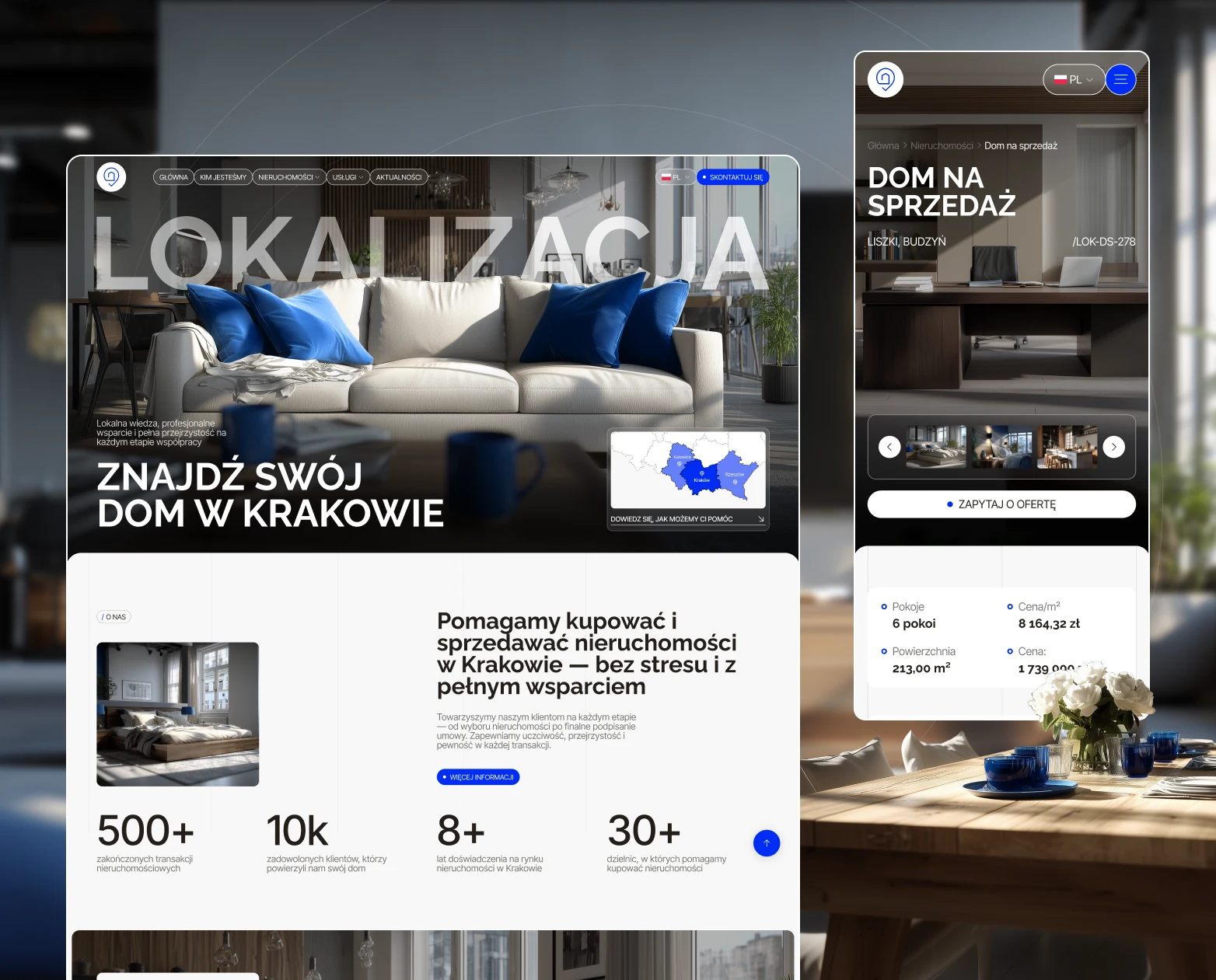 Lokalizacja, project preview